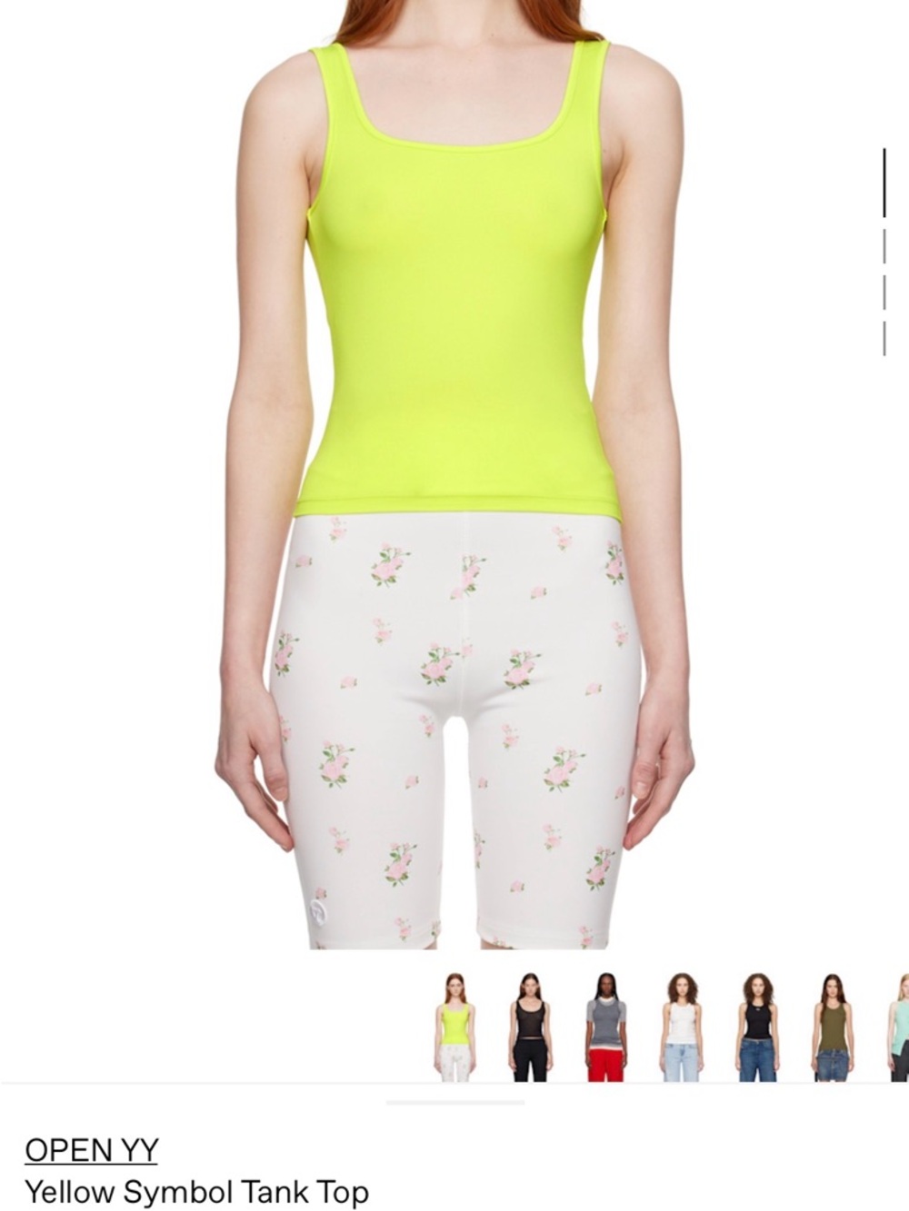 Open YY Symbol Tank Top - Picture 9 of 9